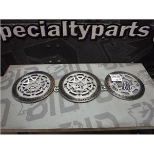 2002 KAWASAKI VULCAN 1500VN FRONT REAR ROTORS BRAKES (3) OEM
