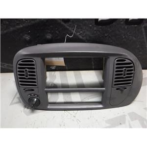 1999 - 2002 FORD F150 LARIAT XLT DASH 4X4 VENTS DARK GREY OEM