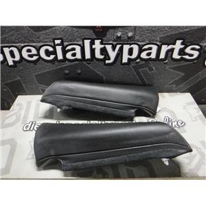 2010 - 2012 FORD FUSION REAR SEAT BOLSTERS BLACK LEATHER OEM