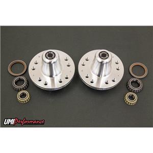 UMI Performance 78-88 Monte Carlo C5/C6 Front Brake Conversion Hubs & Bearings