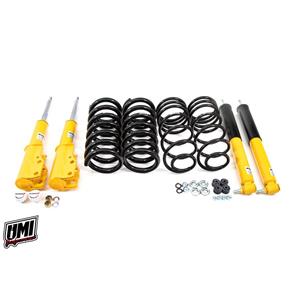 UMI Performance 82-92 Camaro Drop Spring Kit, 1" – 1.5" Drop, Koni Off-Car
