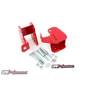 UMI Performance 82-02 Camaro Lower Control Arm Relocation Brackets - Bolt-In