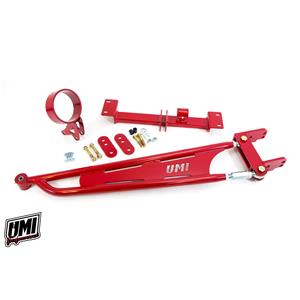 UMI Perf 93-02 Camaro Tunnel Mounted Torque Arm, Loop, Stock Exhaust & Kook LT's