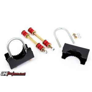 UMI Performance Aftermarket Rear End Sway Bar Installation Kit 3-1/4” Axle Tubes