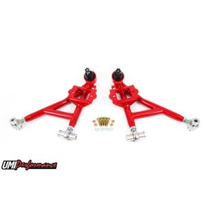 UMI Performance 93-02 Camaro Front Adjustable Lower A-Arms - Drag - CrMo