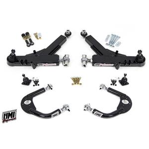 UMI Performance 93-02 Camaro Front A-Arm Kit, Road Race, Boxed Lower + Adj Upper