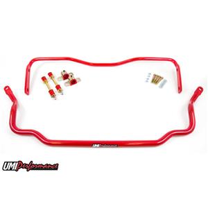 UMI Performance 78-88 Monte Carlo Solid Front & Rear Sway Bar Kit