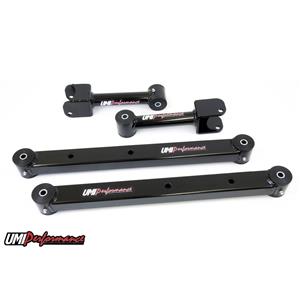 UMI Performance 68-72 Chevelle Rear Control Arm Kit, Boxed Lowers
