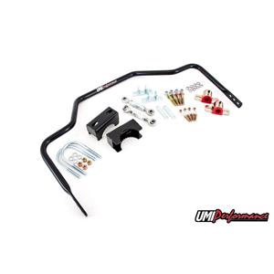 UMI Performance 64-72 Chevelle 1” Tubular Rear Sway Bar, Chassis Mounted
