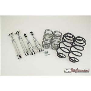 UMI Performance 64-66 Chevelle Shock / Spring Drop Kit, Double Adj. Shocks