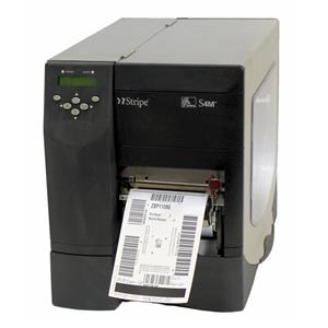 Zebra S4M S4M3N-2501-4100D Direct Thermal Barcode Print Parallel USB Peel Rewind