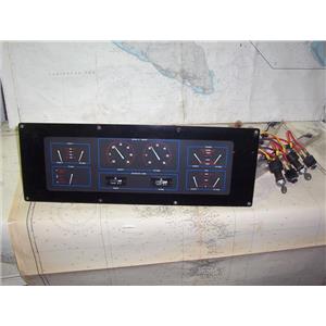 Boaters’ Resale Shop of TX 1812 1541.04 UNIFORCE DUAL ENGINE RPM PANEL ASSEMBLY