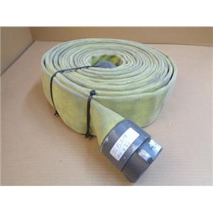 PSIG 400 Niedner XL-800 Municipal Fire Hose 50'x3.0" w/ Redhead Brass Fittings.