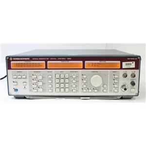 Rohde & Schwarz SMG 100 kHz  1000 MHz RF Signal Generator 801.0001.43 OPT B1 B2