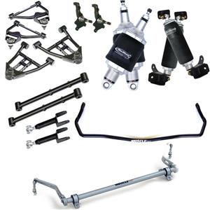 RideTech 68-72 Chevelle A-Body Air Suspension Kit Control Arms Sway Bar 11240298