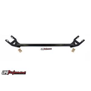 UMI Performance 78-88 Regal El Co G-Body Rear Shock Tower Brace Bolt In Black