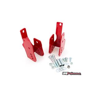 UMI Performance 05-14 Ford Mustang Rear Control Arm Relocation Brackets Bolt