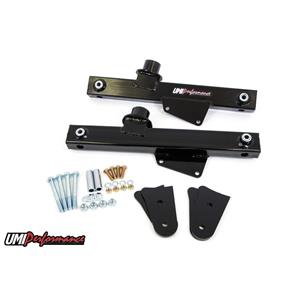 UMI Performance 1026-B Ford Mustang UMI Performance Rear Lift Bars - Black