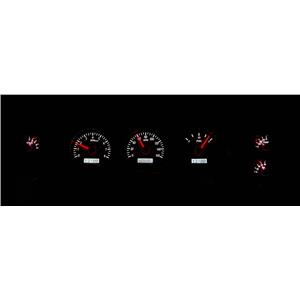 Dakota Digital 70-72 Chevy Chevelle SS EL Camino Analog Dash Gauges Silver Alloy White VHX-70C-CVL-S