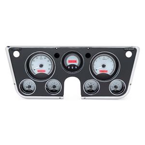 Dakota Digital 1967-73 Chevy Truck VHX System, Silver Face - Red Display