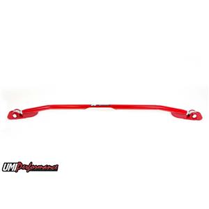 UMI 87-92 Camaro Firebird Adjustable Strut Tower Brace Red Powdercoat