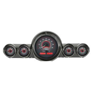 1959-60 Chevy Impala/ El Camino VHX System, Carbon Fiber Face - Red