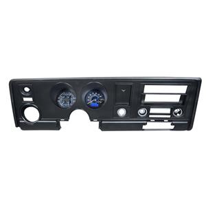 1969 Pontiac Firebird VHX System, Carbon Fiber Style Face, Blue Dis