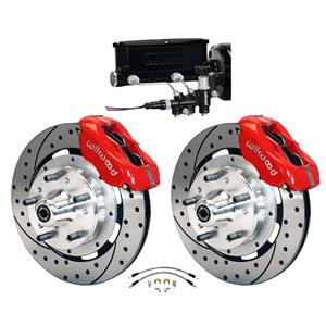 Wilwood 67-69 Camaro Firebird Manual Front Disc Big Brake Kit Drilled 12"