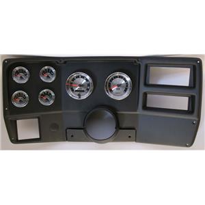 84-87 Chevy Truck Black Dash Carrier w/Auto Meter American Muscle Gauges