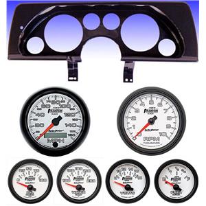 90-92 Camaro Carbon Dash Carrier w/Auto Meter Phantom II Gauges