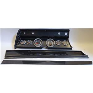67 Chevelle Carbon Dash Carrier w/Auto Meter Sport Comp II Gauges