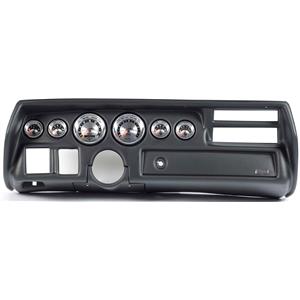 70-72 Chevelle Sweep Black Dash Carrier w/Auto Meter American Muscle Gauges
