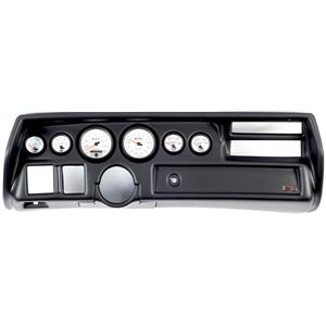 70-72 Chevelle Sweep Black Dash Carrier w/Auto Meter Phantom II Gauges