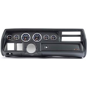 70-72 Chevelle Sweep Black Dash Carrier w/Auto Meter Cobalt Gauge Gauges