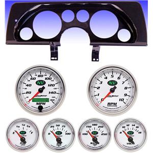 90-92 Camaro Carbon Dash Carrier w/Auto Meter NV Gauges