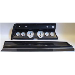 66 Chevelle Carbon Dash Carrier w/Auto Meter NV Gauges