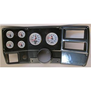 84-87 Chevy Truck Carbon Dash Carrier w/Auto Meter C2 Gauges