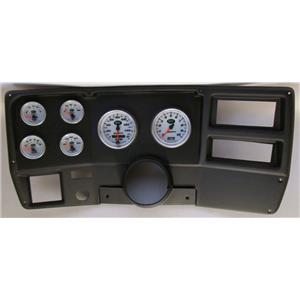 73-83 GM Truck Black Dash Carrier w/Auto Meter NV Gauges