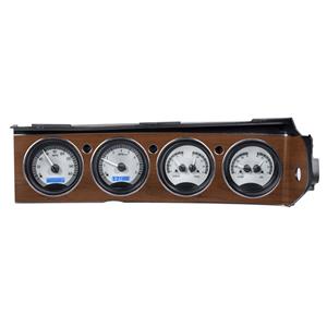 Dakota Digital Aftermarket Analog Gauge System for 70-74 Challenger/Cuda with Rallye Dash Silver All