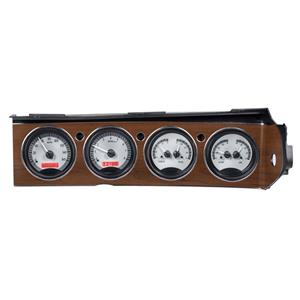 Dakota Digital Aftermarket Analog Gauge System for 70-74 Challenger/Cuda with Rallye Dash Silver All