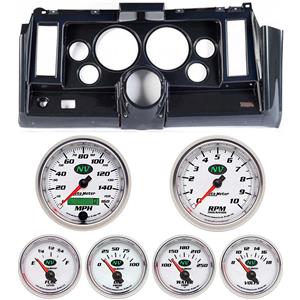 69 Camaro Carbon Dash Carrier w/Auto Meter NV 5" Gauges