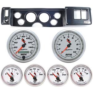 79-81 Camaro Carbon Dash Carrier w/Auto Meter C2 Gauges