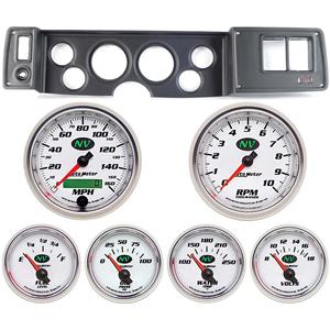 79-81 Camaro Black Dash Carrier w/Auto Meter NV Gauges
