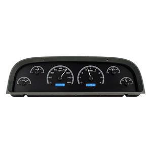 Dakota Digital 60 61 62 63 ChevyTruck VHX Gauges Black Blue VHX-60C-PU-K-B
