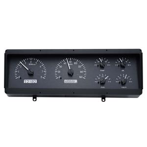 Dakota Digi. 78-88 Oldsmobile Cutlass Analog Gauges Black White VHX-78O-CUT-K-W