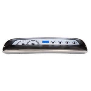 63-64 Chevy Impala VHX System, Silver Face - Blue Display