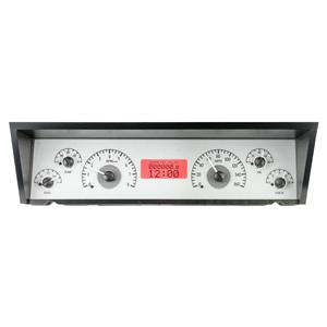 Dakota Digital 77 - 90 Chevy Impala Caprice Dash Silver Red VHX-77C-CAP-S-R