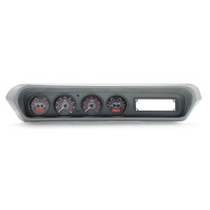 1964-67 Pontiac GTO VHX System, Carbon Fiber Style Face, Red Display