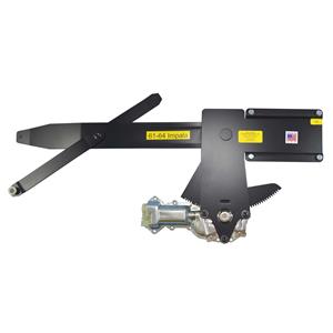 1961 GM Impala 2DR Front Door Power Window Kit with Nostalgic Switches Console