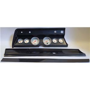 67 Chevelle Carbon Dash Carrier w/Auto Meter Ultra Lite Electric Gauges